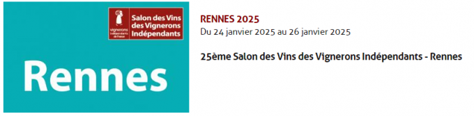 SALON DES VIGNERONS INDEPENDANTS DE RENNES